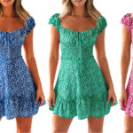 Women’s Summer Floral Mini Dress Collection 2025