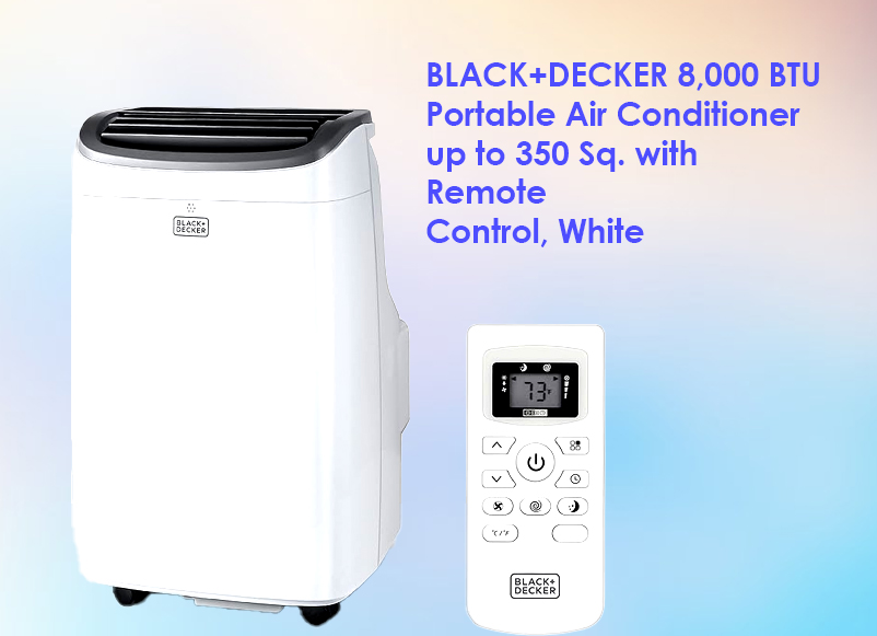 buy BLACK+DECKER 8000 BTU portable air conditioner