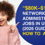 “$80K–$150K Network Administrator Jobs in USA (2026 Guide + How to Apply)