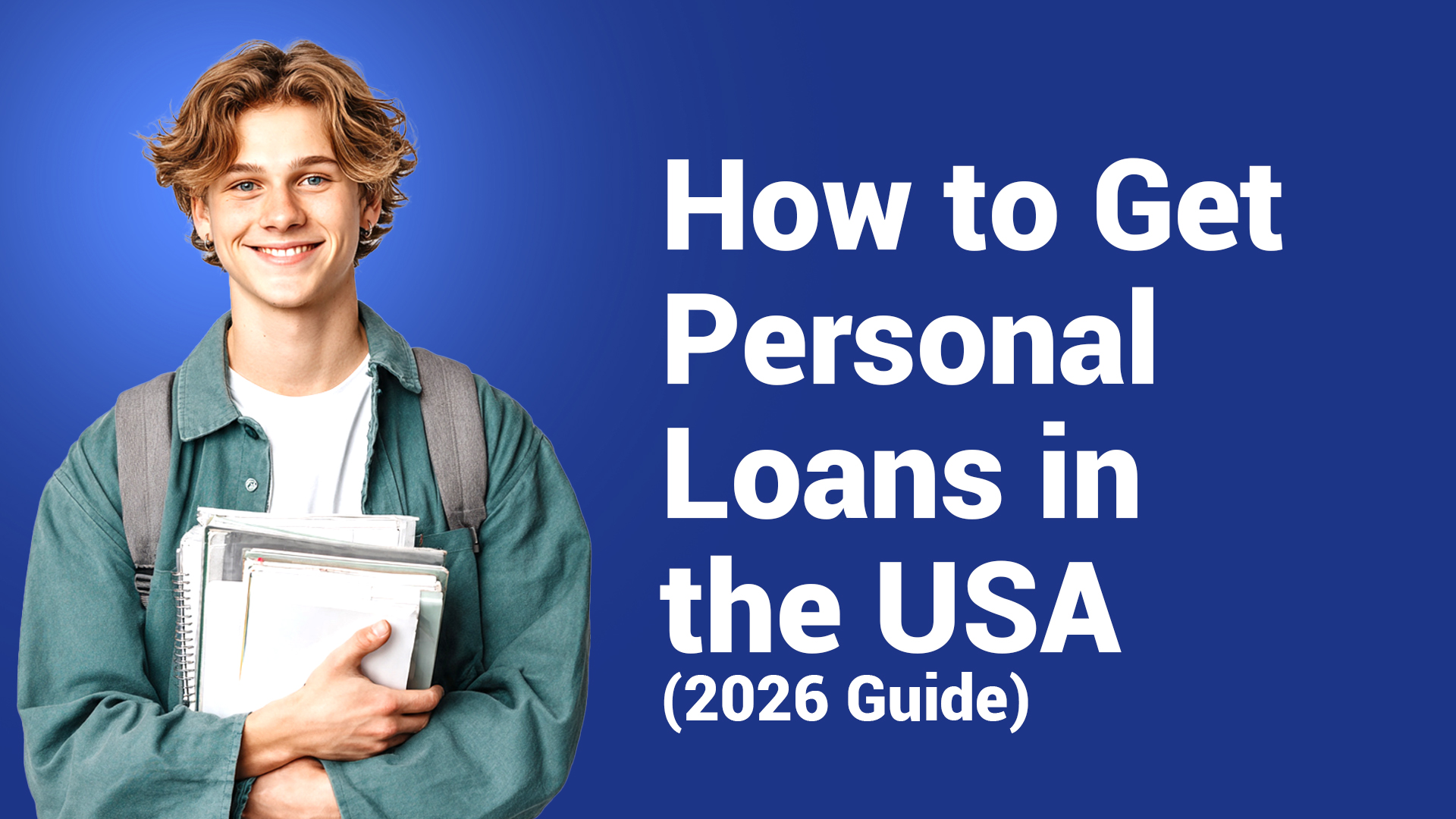 “Person applying for personal loan online in the USA using laptop”